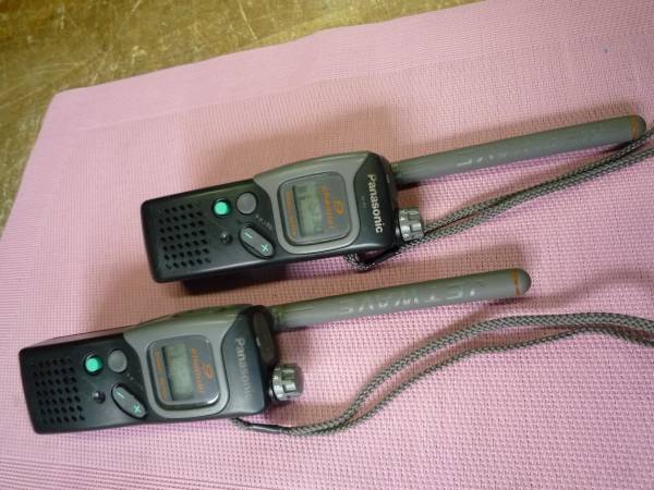 パナソニック小 電力 トランシーバー RJ-PX30 9ch 2台 動作可