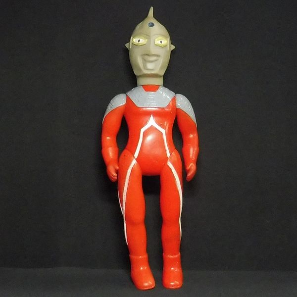 K680 当時物!! ブルマァク ウルトラセブン 40cmサイズ ソフビ △