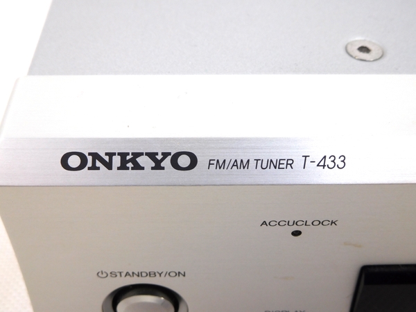 チューナー 2点 セット ONKYO T-433 ケンウッド T-7000 M1926756 ONKYO