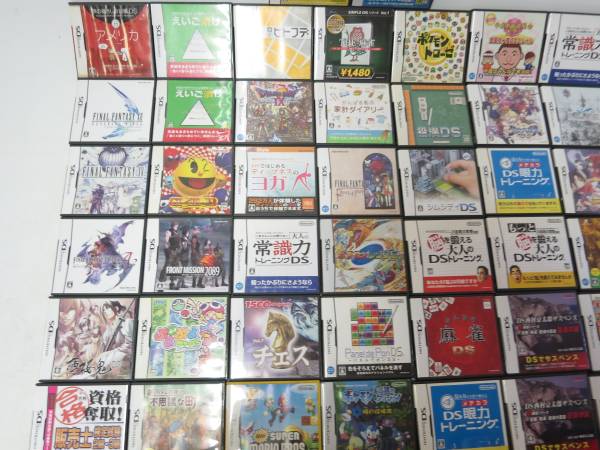 3DSセット 中古品 ニンテンドーDS 箱付きソフト44本セット S-720 3DSセット 中古品 ニンテンドーDS 箱付きソフト44本セット S-720