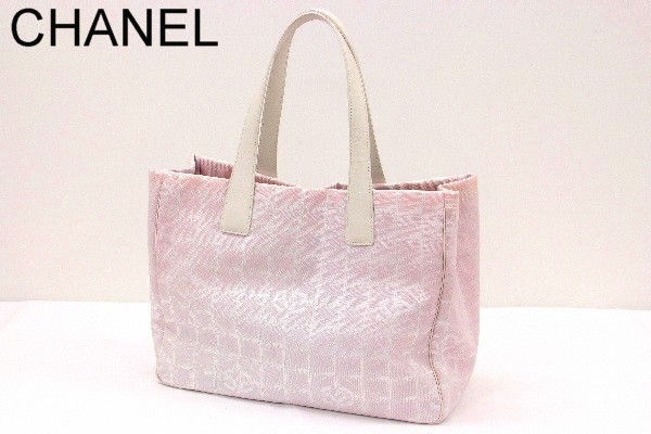 シャネル ニュートラベルライン トート MM】超美品 MD324 極美品 