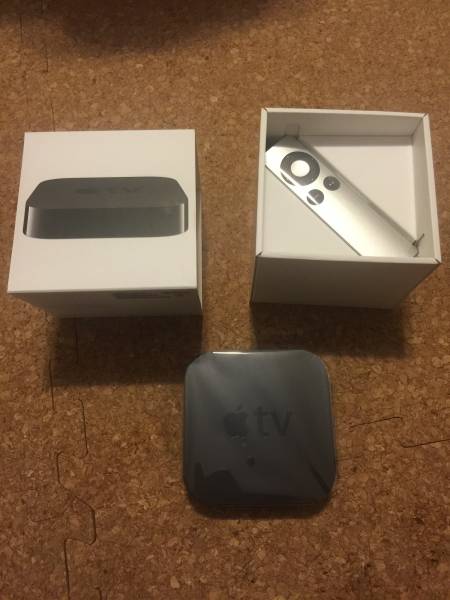 美品 ほぼ未使用 Apple TV 第3世代 MD199J/A A1469 AirPlay対応 【公式