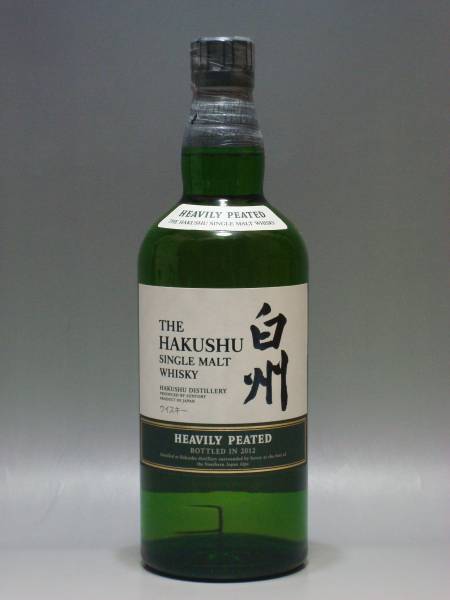 SUNTORY☆サントリー 白州蒸溜所 2012☆ヘビリーピーテッド