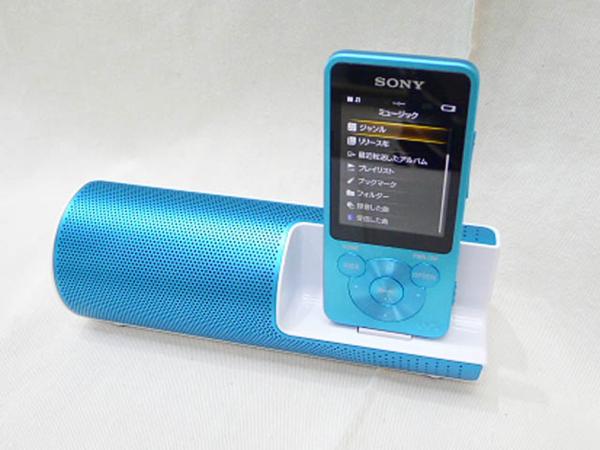 錦野】☆SONY ウォークマン NW-S13K ブルー 4GB スピーカー付 こ度は