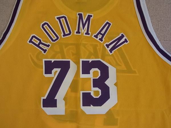 デニス ロッドマン ユニフォーム LAレイカーズ ジャージ 未使用品NBA