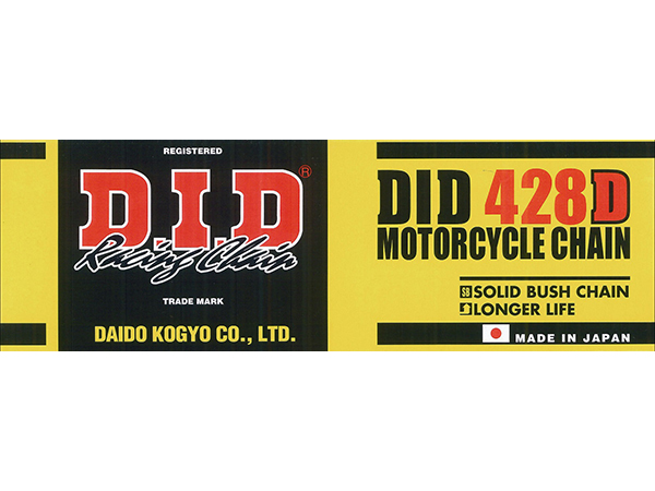 DID チェーン 428D-150RB スタンダード スチール 428-150