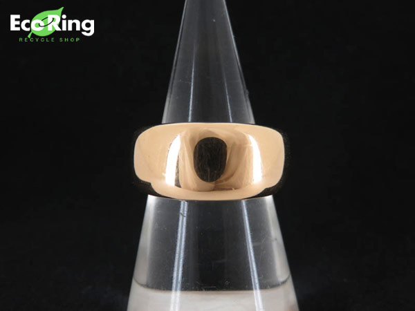 1円 ルジアダ K18イエローゴールド デザイン リング HG968