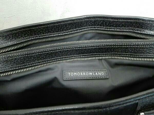 ブリーフケース ブラック TOMORROWLAND 2WAY ビジネスバッグ