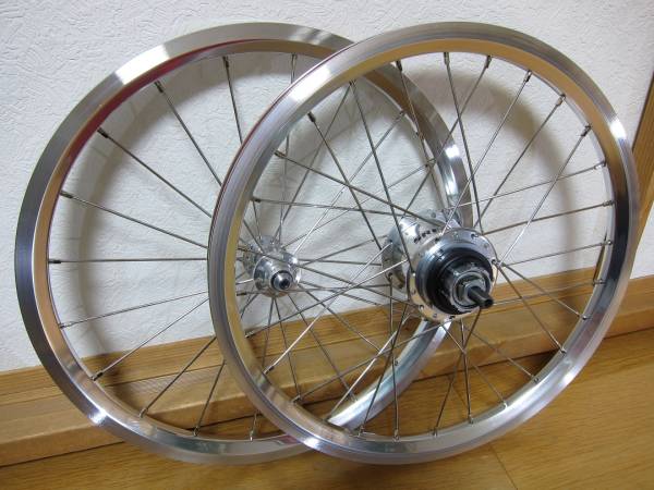 BROMPTON用 内装5段 ホイールセット 中古良品