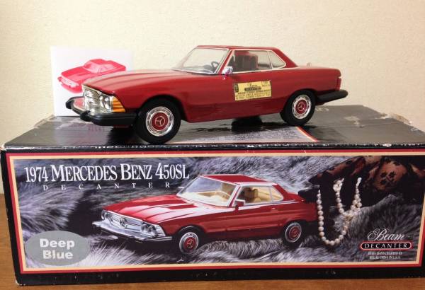 古酒　BEAM　ビーム　BENZ　ベンツ　バーボン　陶器ボトル　箱付