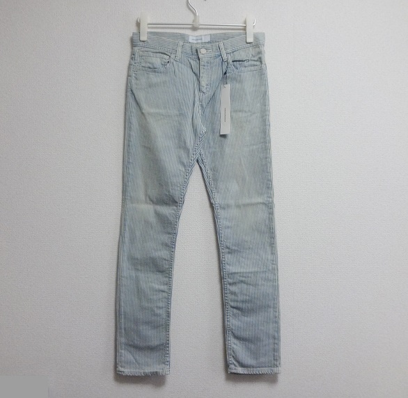 今期16SS PHENOMENON ヒッコリー スキニーデニム フェノメノン M