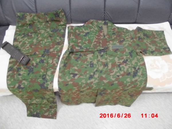 新品）陸上自衛隊 迷彩服上下 ベルト付 上着 【公式通販】