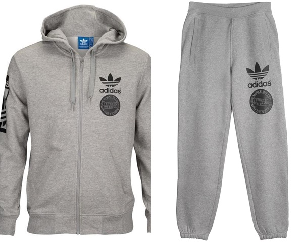 定2.1万 アディダス Originals フルジップパーカー 上下セット M