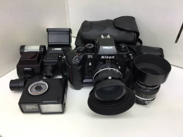 近美品 Nikon F4 本体 AF NIKKOR ズームレンズ2本セット ☆Nikon F4 レンズ 2本セット☆ 一眼レフ マニュアルフォーカス 【公式