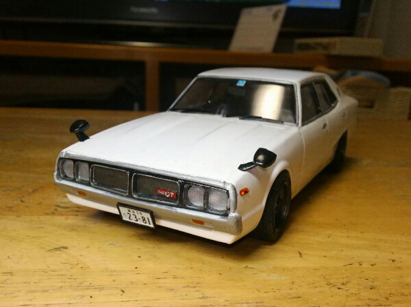 ケンメリ スカイライン 4ドア 塗装済み完成品