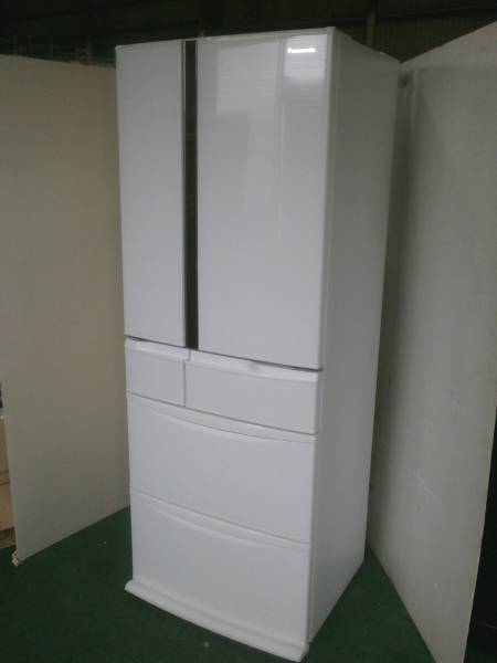 Panasonic 冷蔵庫 455L 観音開き 2015年製 NR-FVF461-W 【同時購入