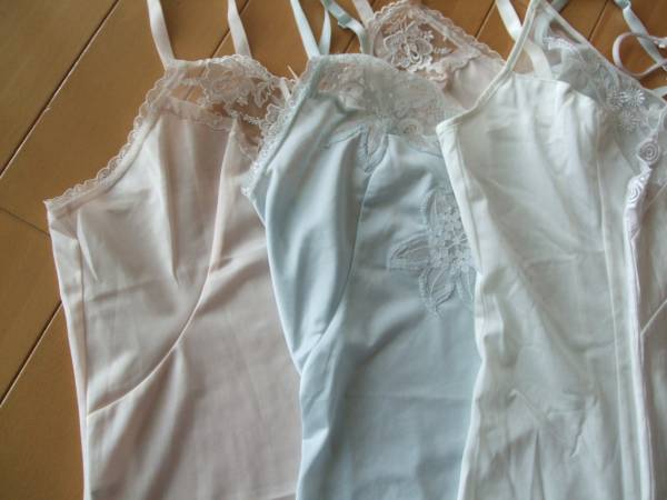 ⑦スリップ８枚セット♪バスト80♪まとめて♪セシール*ルシアン