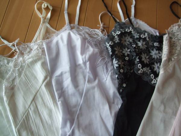 ⑦スリップ８枚セット♪バスト80♪まとめて♪セシール*ルシアン