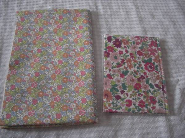 ♪リバティプリントでハンドメイド特典 帆布＆手帳♪