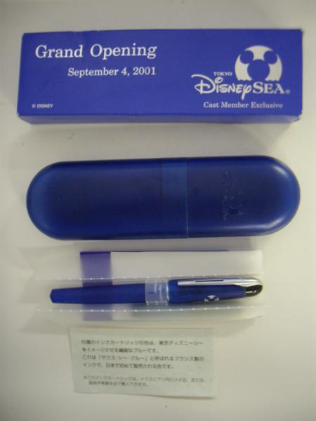 東京ディズニーシー グランドオープン 万年筆 非売品 メルカリ