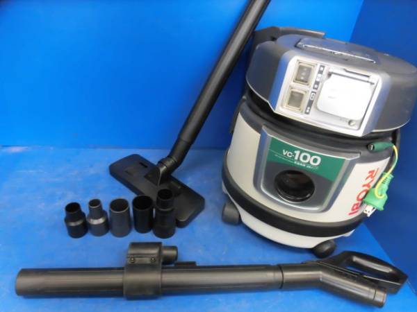 ♪q1 RYOBI 乾湿両用 集じん機 VC-100 リョービ♪
