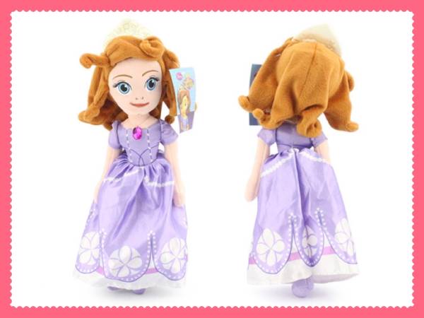 1円スタート★ちいさなプリンセスソフィア ぬいぐるみ 50cm 人形_1