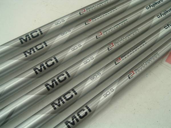 ☆フジクラMCI アイアンシャフト 6本セット フジクラ MCI 中古