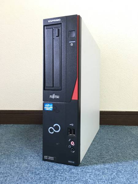 ☆FUJITSU-ESPRIMO-D551/GX☆ Ci3 3240-3.40GHz/4GB/500GB/WIN10