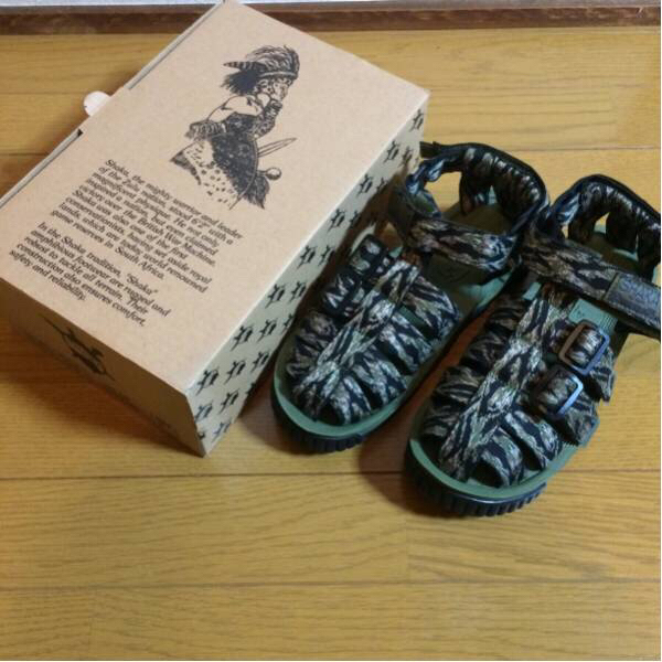 SHIPS 別注 SHAKA HIKER タイガーカモ レア！試着のみ！
