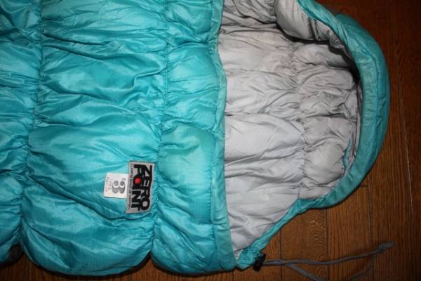 モンベル　ゼロポイント＃３　ラージ　スリーピングバッグ