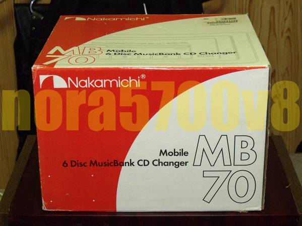 ☆ジャンク品 ナカミチのCDチェンジャー MB-70 Nakamichi ナカミチ MB