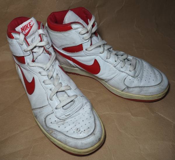 VINTAGE86年製BIG NIKEビッグ ナイキ白/赤ヴィンテージ