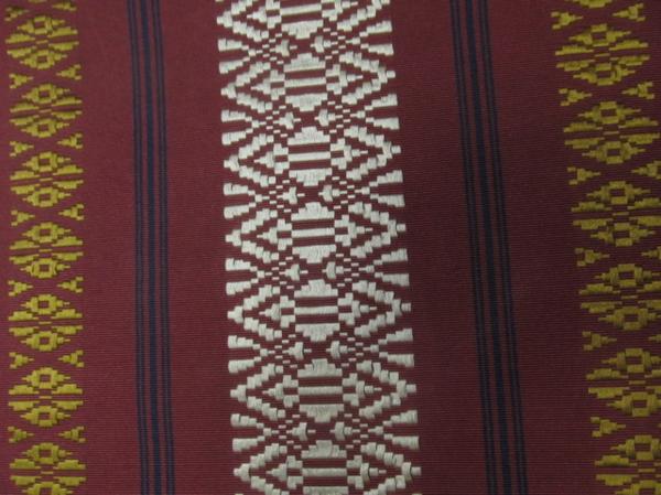 ★着物10★ 1円 絹 博多織 独鈷 名古屋帯 ☆☆☆