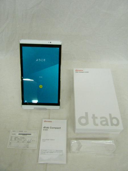 046 ◇ジャンク◇ ドコモ docomo dtab Compact d-02H 【判定△】 本体