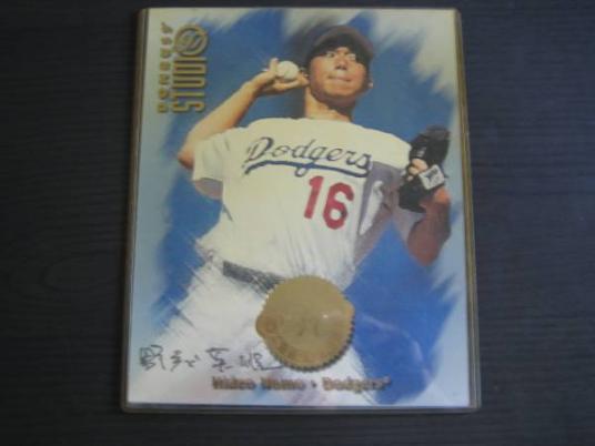 野茂英雄 ドジャース topps カード ドジャース「野茂英雄」サイン入りカード 【公式通販】