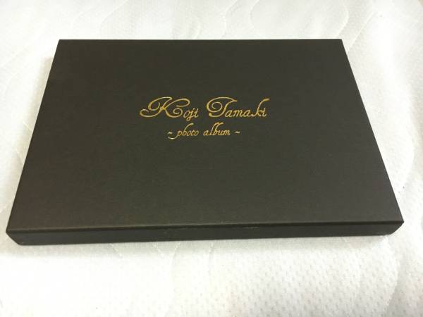 玉置浩二 BLUENOTE TOKYO グッズ フォトアルバム 田中さんサイン