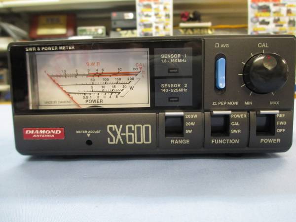 DIAMOND 通過型SWR＆パワーメーター SX-600 中古 DIAMOND 通過型SWR＆