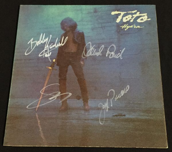 TOTO トト サイン入り レコード 大人気！ TOTO トト 直筆サイン 【公式通販】