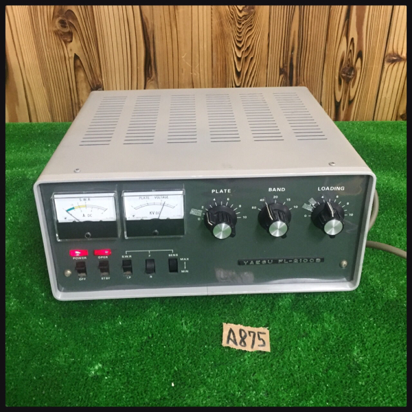 リニアアンプ FL-2100B YAESU ヤエス HF帯 Yahoo!オークション 八重洲