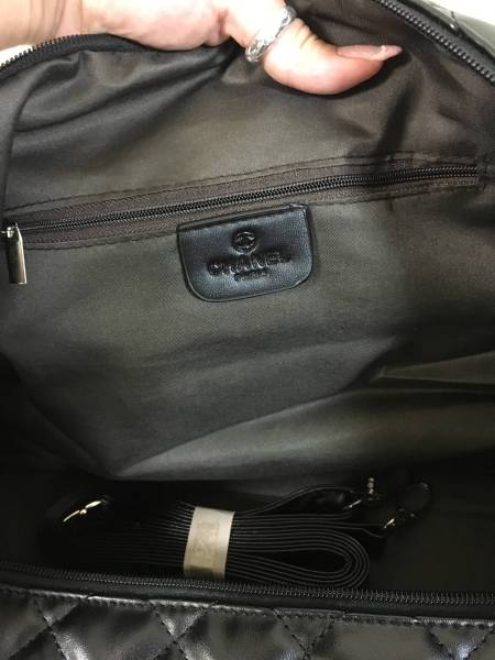 CHANEL ノベルティ がま口ボストン型 ショルダーバッグ ブラック シャネル 黒 ボストン バック ノベルティ ショルダー CHANEL(シャネル