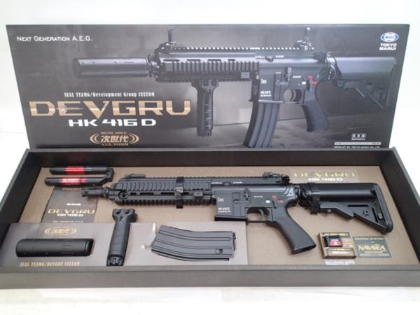 6475】ワリとキレイ 東京マルイ 次世代HK416D DEVGRU おまけ付き