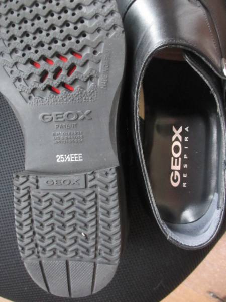 GEOX ビジネスシューズ 25 1/2 EEE(NIKEスニーカー 27～27.5)