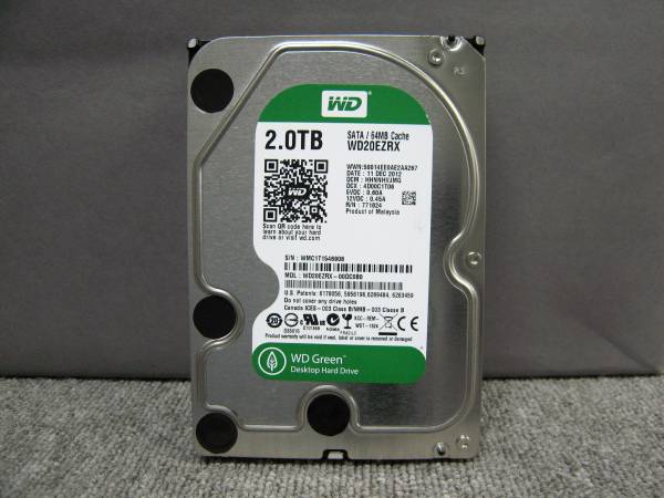 WD Blue 2.0TB 内蔵型ハードディスクドライブ WD サムスン HDD 2TB