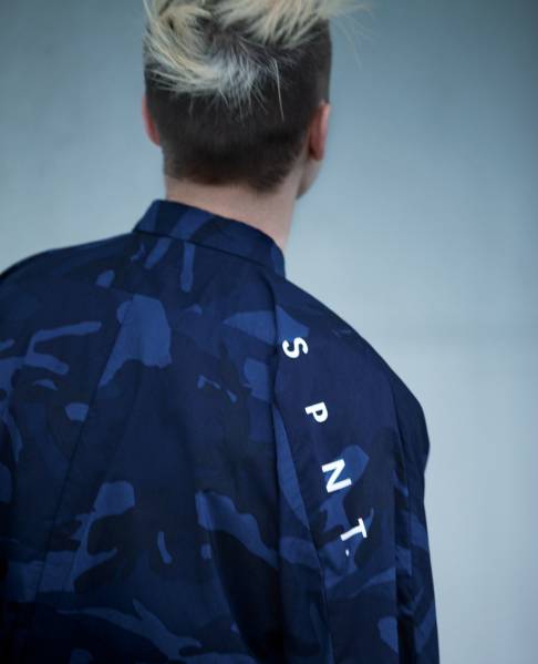 SOPH. S/S CAMOUFLAGE LOAN BIG SLEEVE REGULAR COLLAR SHIRT/M