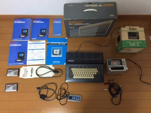NEC PC-6001mkIISR本体 箱説ソフト付＋データレコーダー他 Yahoo