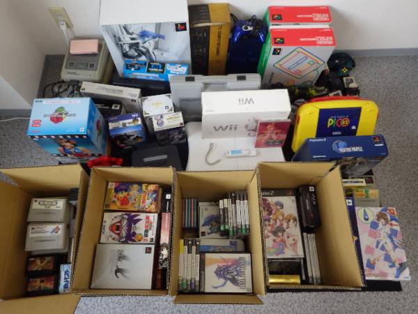 ジャンク品☆ゲーム機・ソフト大量☆おまけ付き