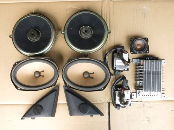 【RX-8】純正BOSEスピーカー&アンプSet中古品 /検索 SE3P RX-8