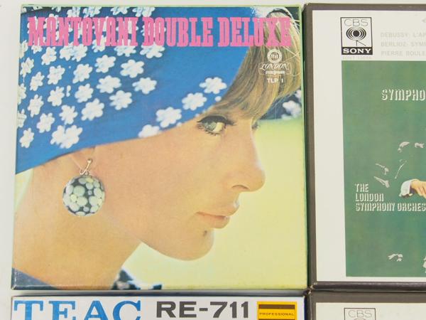 クラシックオープンリールテープ6本セット▽ 45DED-4 【公式通販】