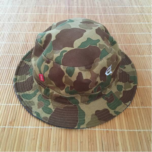 evisen リバーシブルハット 超美品 スケボー