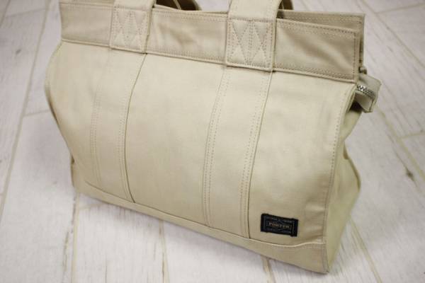RL63◎正規 ポーター/吉田カバン トートバッグ/アイボリー